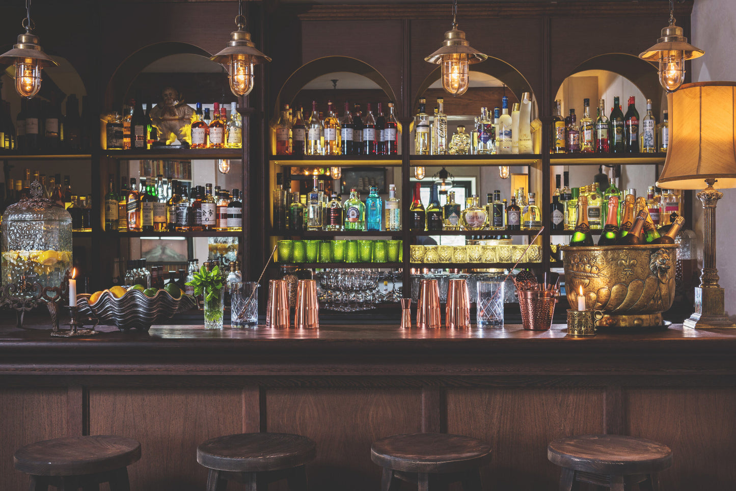 RUBY'S COCKTAIL BAR. PADSTOW. CORNWALL