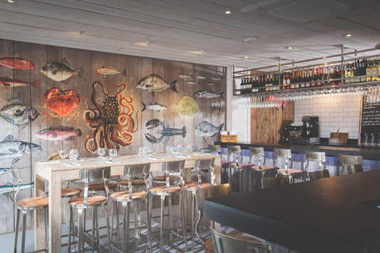 OYSTER BAR WITH FISHERIES RETAIL